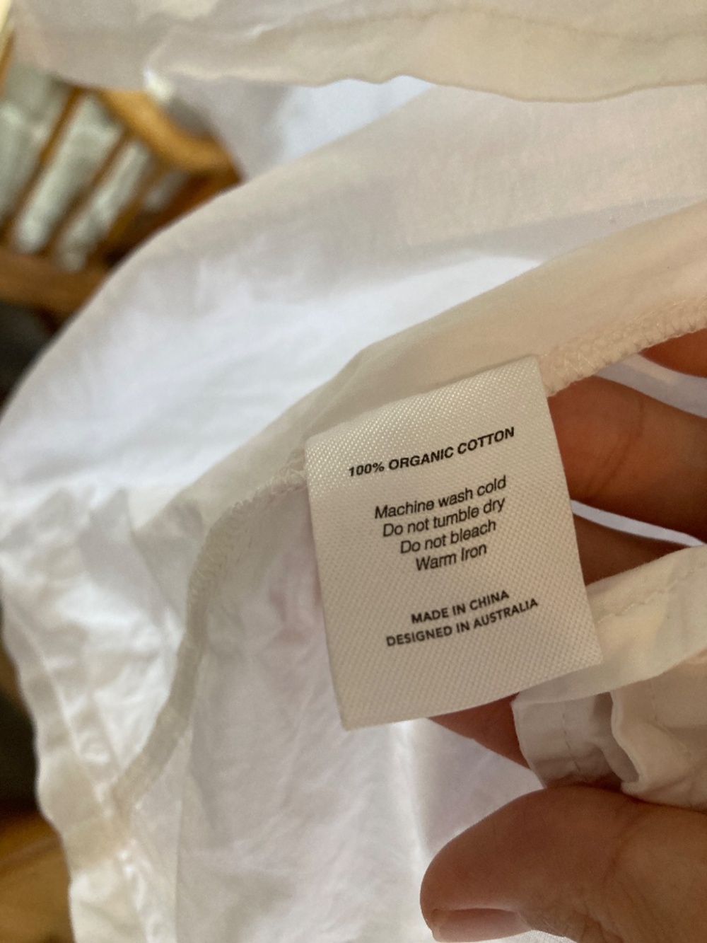 Deiji studios cotton poplin the bow dress white - Picture 3 of 4